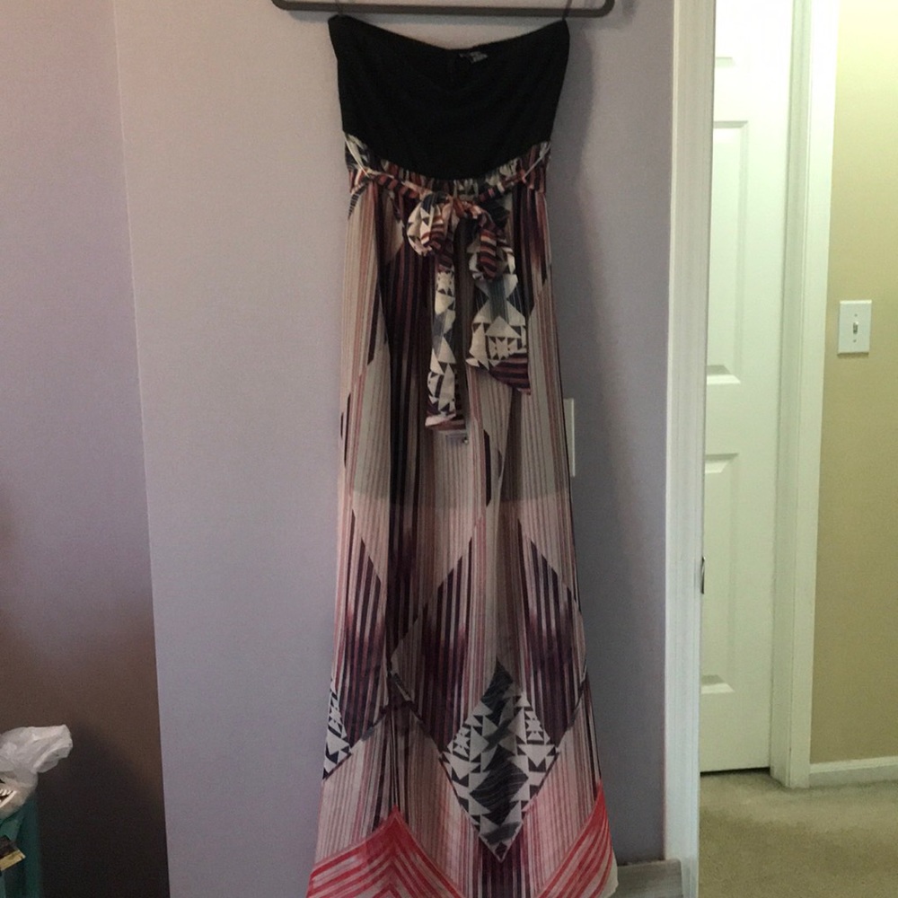 Strapless Maxi Dress